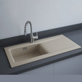 RAK Ceramics Dream 1010mm Single Bowl Fire Clay Inset Kichen Sink Matt Cappuccino 0TH
