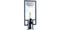 Hudson Reed Wall-Hung Frame with Concealed Dual-Flush Cistern and Chrome Square Push Button
