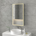 Apollo Single Tunable LED Mirror Cabinet with Bluetooth Speaker, Shaver Socket, USB & Wireless Charging for Bathrooms