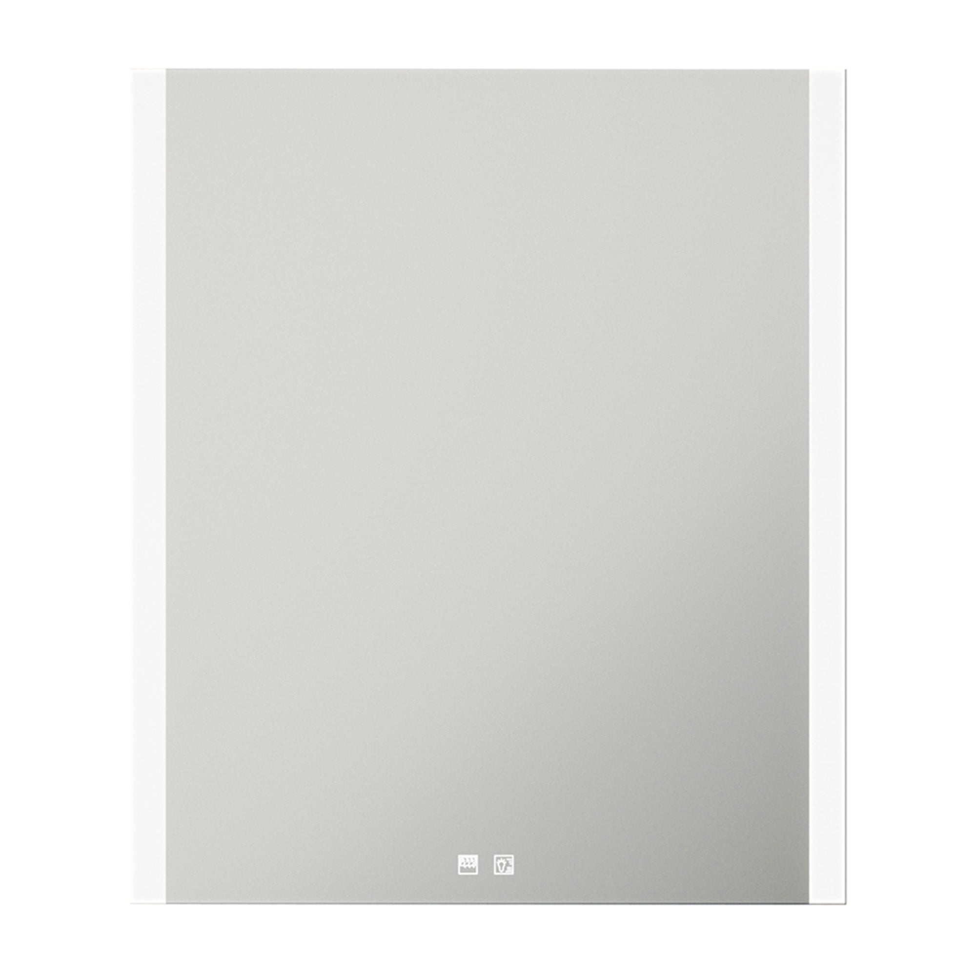 Windsor 800x600mm LED Bathroom Mirror with Bluetooth, Demister & Tunable White - Portrait