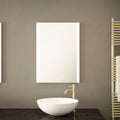 Windsor 500x700mm LED Bathroom Mirror with Bluetooth Speakers, Tunable White, Dimmable & Demister - IP44 Rated
