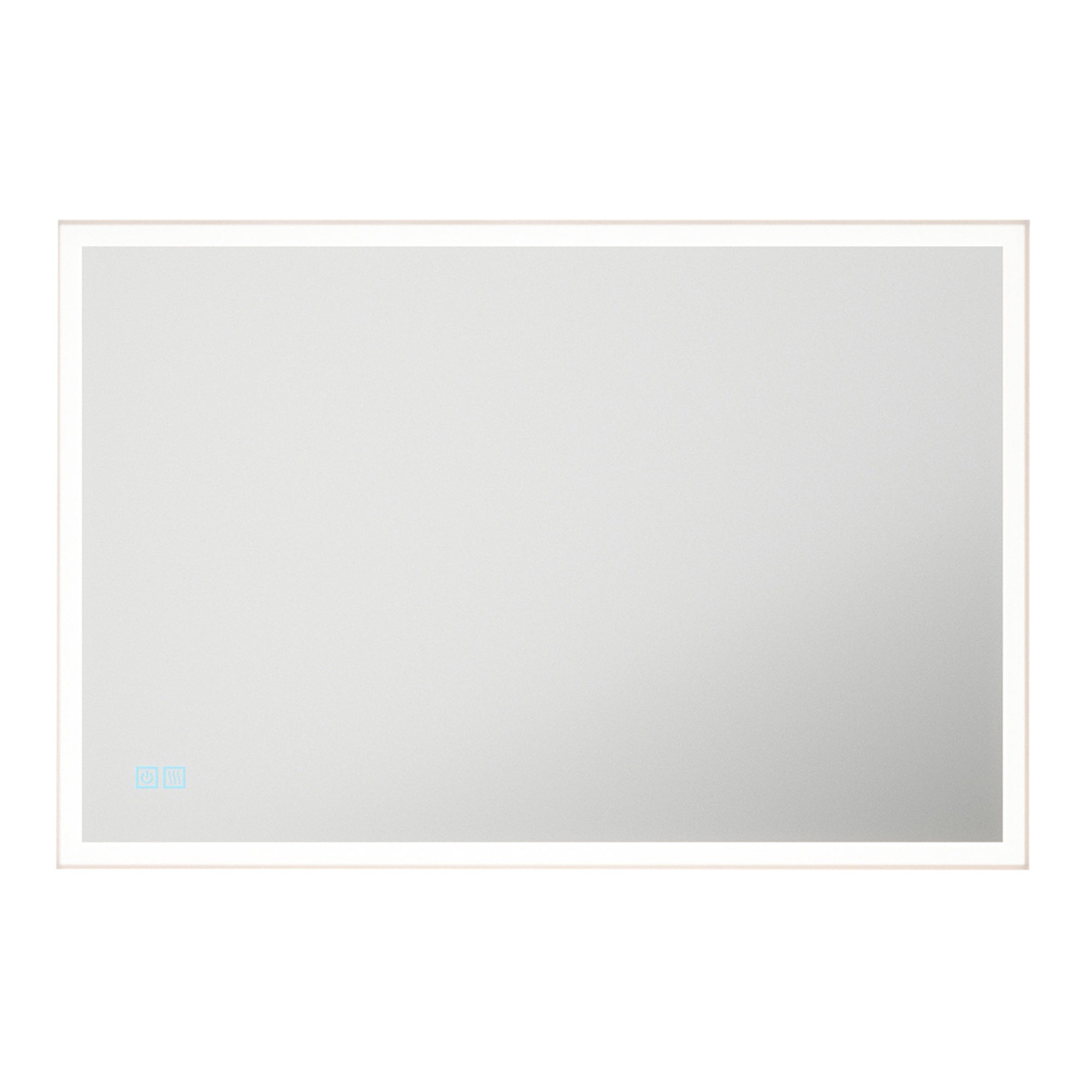 Saturn 1 Dimmable LED Bathroom Mirror - 900x600mm, Tunable White & Demister, IP44 Rated