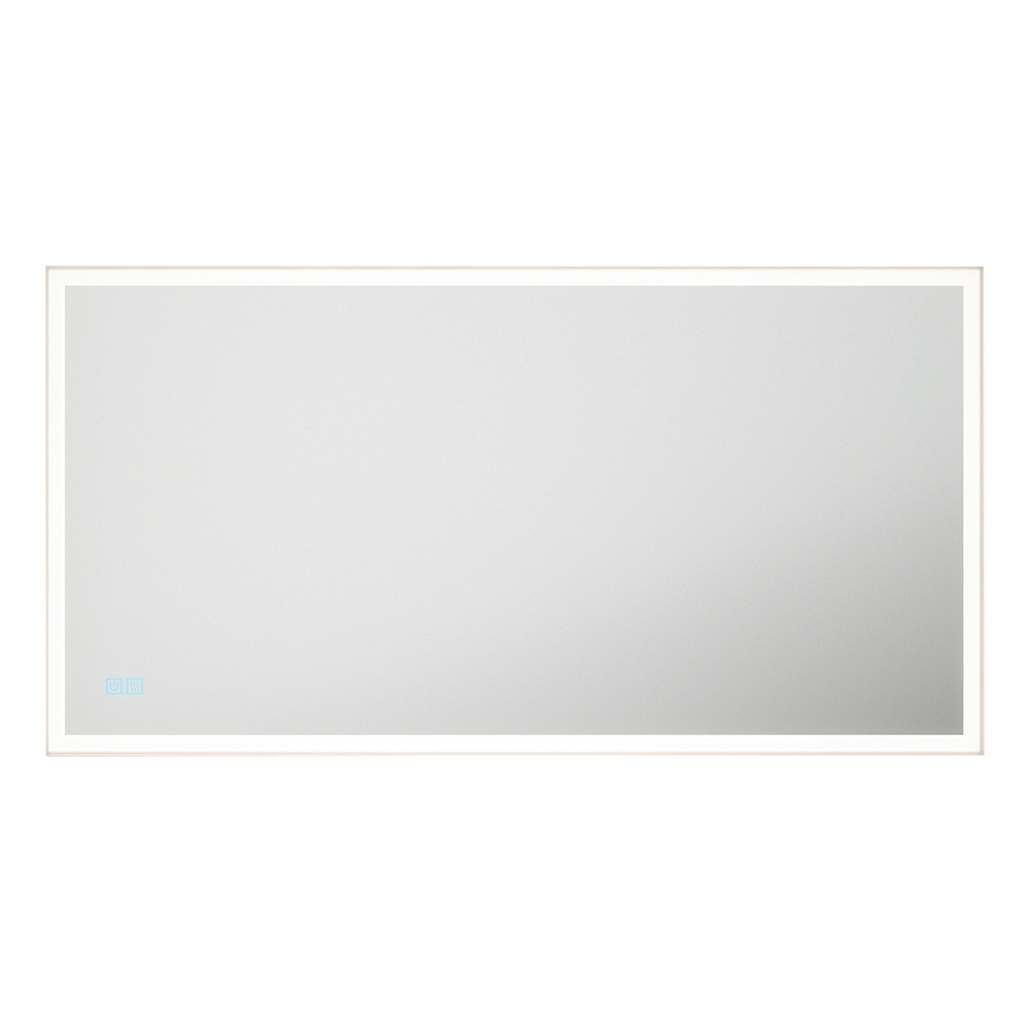 Saturn 1 Tunable LED Illuminated Bathroom Mirror - 1150x600mm, Dimmable, IP44, with Demister