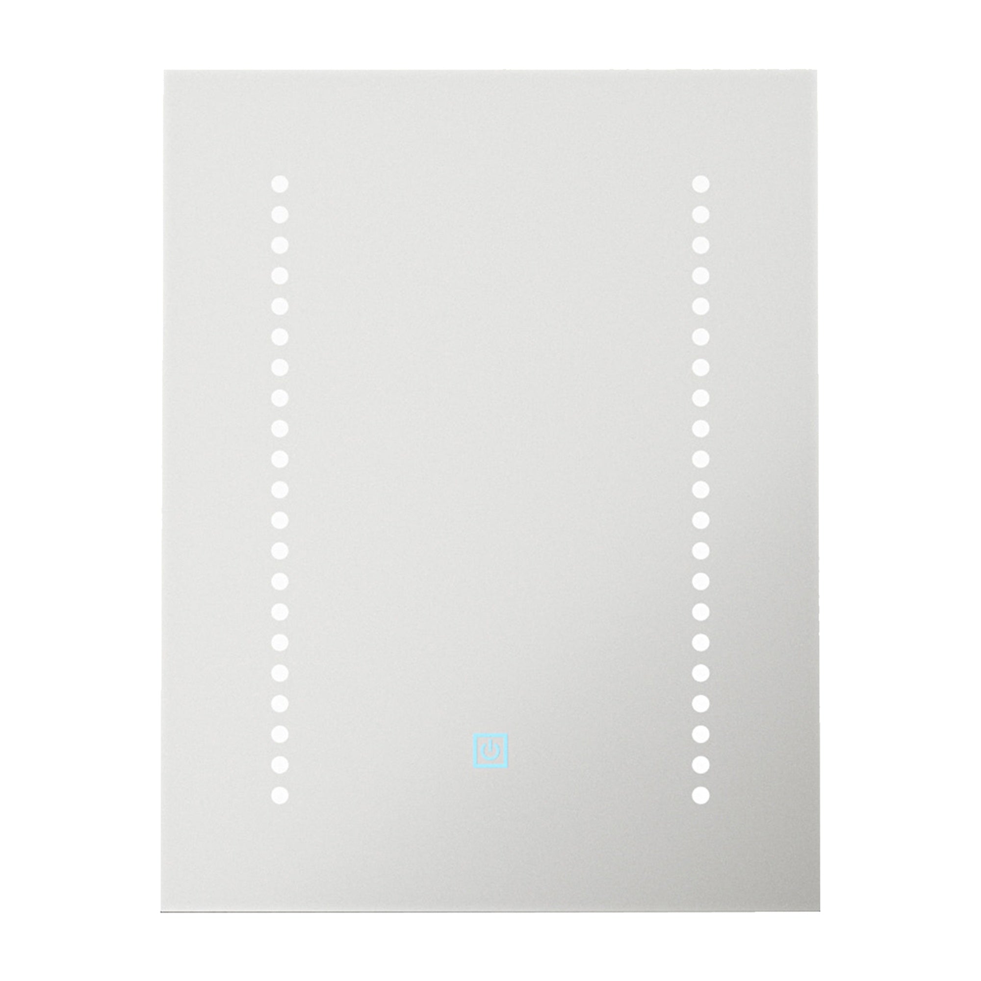 Ares Tunable LED Bathroom Mirror with Shaver Socket, Dimmable & Demister - 390x500mm, IP44 Rated