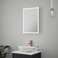 FNX Belice LED Illuminated Bathroom Mirror with Demister & Shaver Socket, 700x500mm IP44