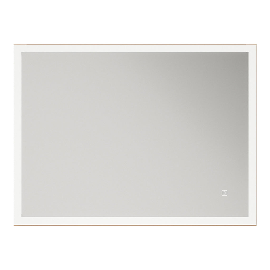 Stockholm LED Bathroom Mirror - 600x800mm with Anti-Fog Demister Pad & Natural White Light (IP44)