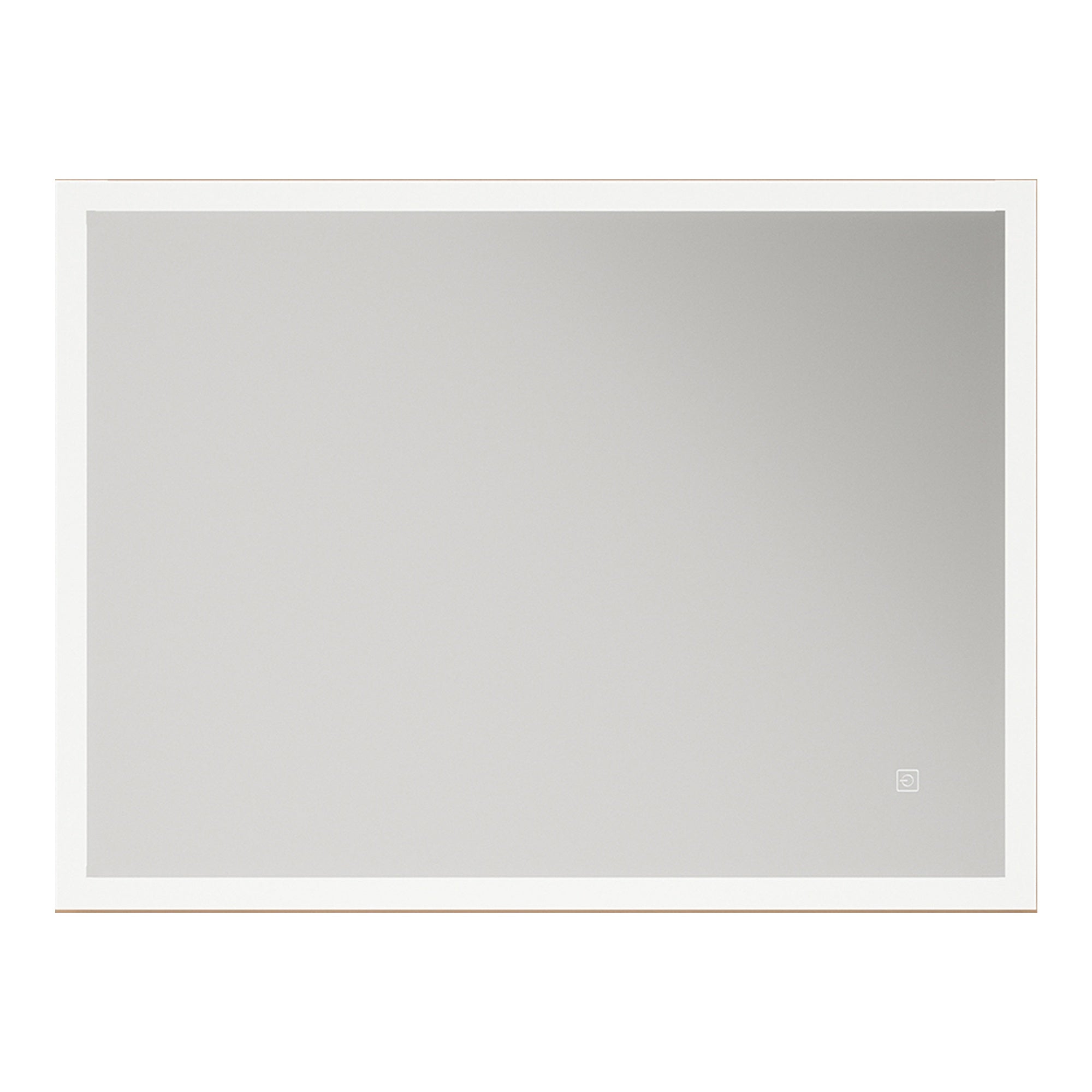 Stockholm LED Bathroom Mirror - 600x800mm with Anti-Fog Demister Pad & Natural White Light (IP44)
