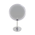 Titan Rechargeable LED Vanity Mirror with Smart Sensor & Natural White Halo Light, Freestanding