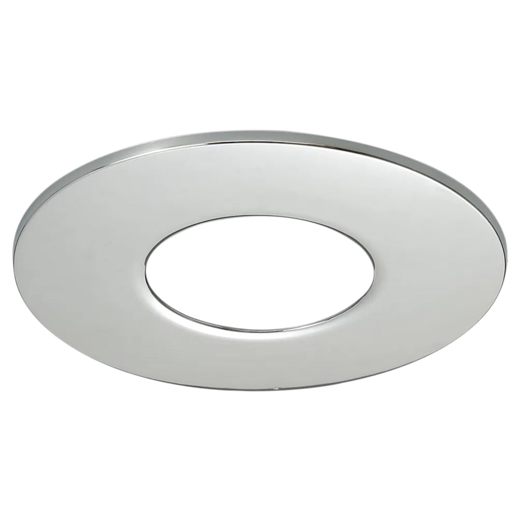 Sycamore Riga Flex Multi-Wattage & Colour Dimmable IP65 Fire Rated LED Downlight with Chrome Bezel (70mm Cut-Out)
