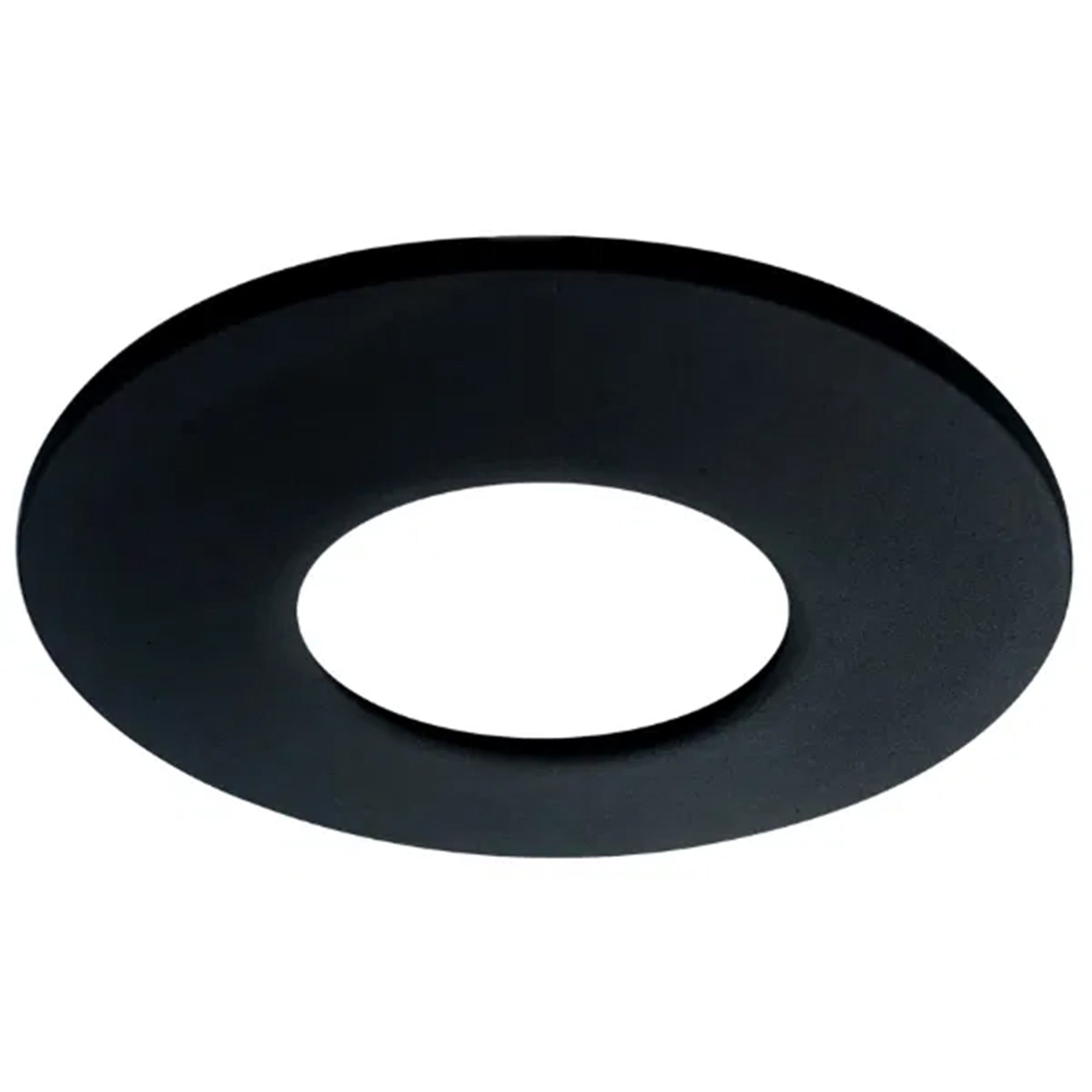 Riga Flex Dimmable LED Downlight, Switchable 4-8W & Colour (2700-6000K), IP65 Bathroom & Fire Rated, Matt Black, 70mm Cut Out