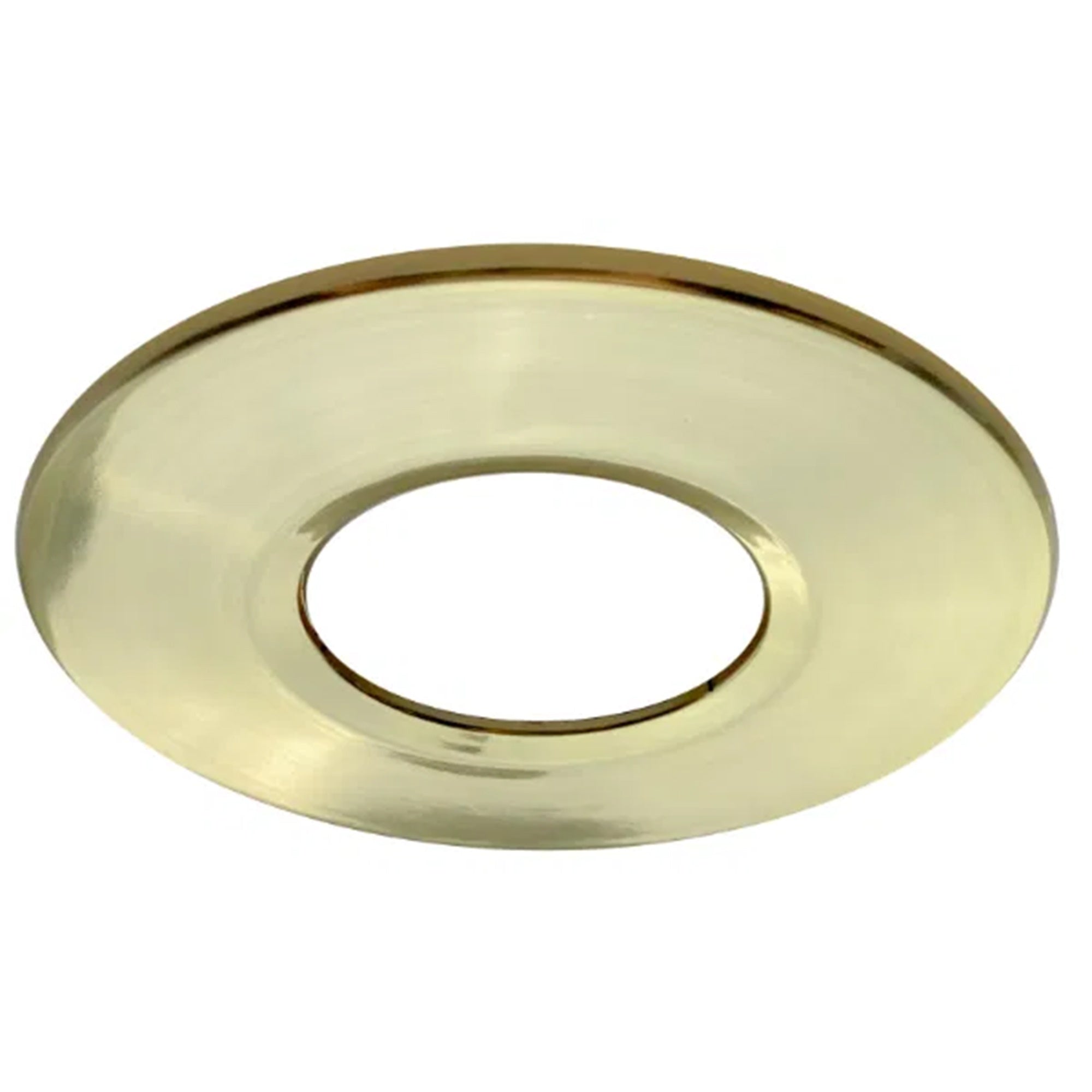 Sycamore Riga Flex Dimmable Multi-Wattage & Tunable White LED Downlight with Gold Bezel - IP65 Fire Rated 70mm Cut Out