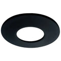 Matt Black Downlight Bezel (70mm Cut-out) for Riga Flex Multi Wattage - IP65 Round Trim