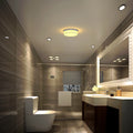 Aspen Tunable LED Ceiling Light: Dimmable, IP44 with Bluetooth Speaker - Ideal for Bathrooms