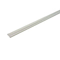 Shallow 1M Aluminium LED Profile Extrusion for Surface Mounted Strip Lights - Enhanced Heat Dissipation