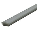 1M Recessed Aluminium LED Profile with Opal Diffuser & End Pieces for Strip Lighting