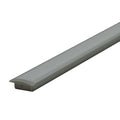 Premium 2M Recessed Aluminium LED Profile Kit with Opal Diffuser & Included Ends for Strip Lighting