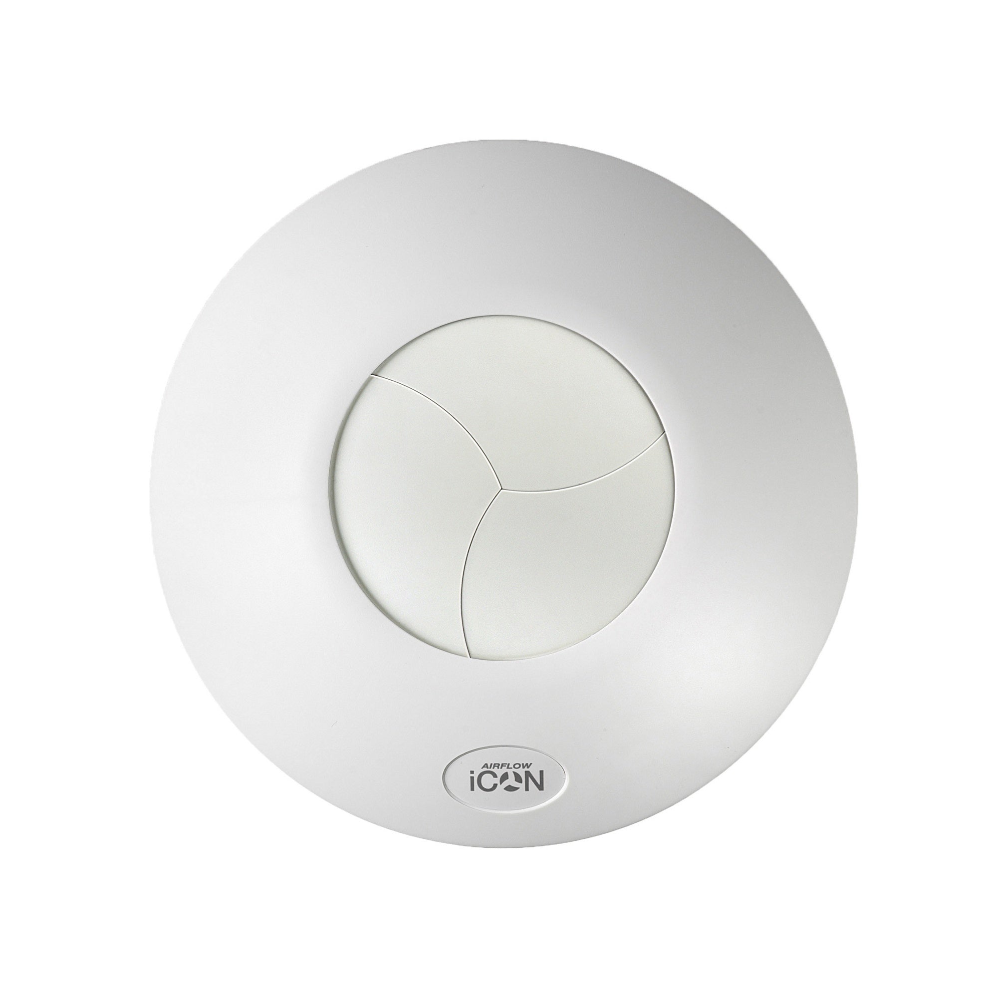 Airflow iCON 30 Quiet Extractor Fan - 120mm Bathroom & WC Ventilation, Wall/Ceiling Mounted, IPX4 Rated