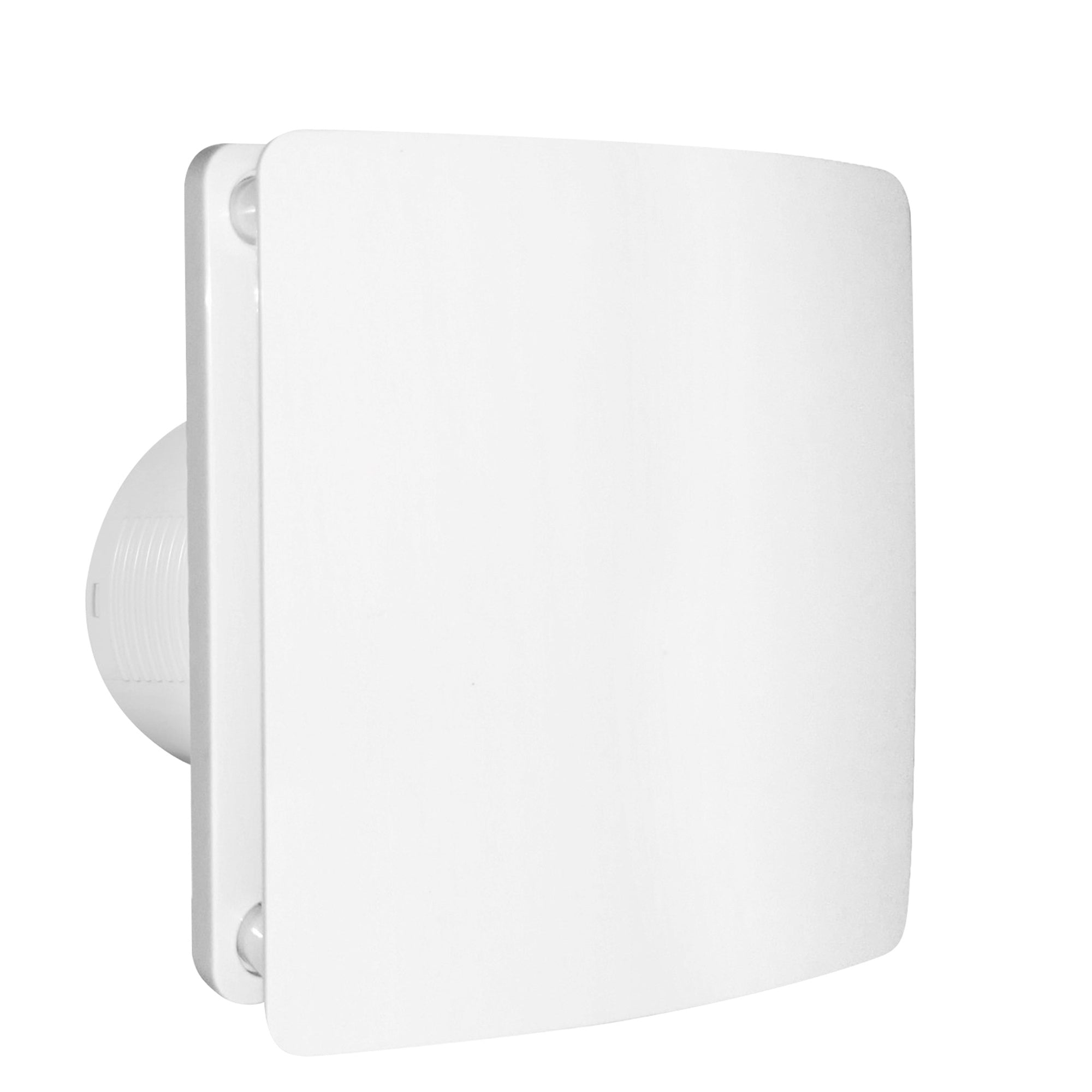 Air-Stream Pro White Extractor Fan with Timer - Ultra-Quiet, IP45 Rated for Bathroom Wall/Ceiling Mounting