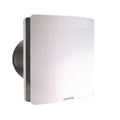 Air-Stream Pro Stainless Steel Extractor Fan - IPX4 Bathroom Fan with Timer, Wall & Ceiling Mount, Ultra-Quiet