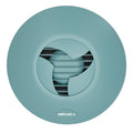 Airflow iCON 30 Extractor Fan with Turquoise Cover, Quiet 120mm Bathroom Ventilation, IPX4
