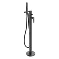 Lunaris Gunmetal Freestanding Bath Shower Mixer Tap with Handset - Premium Design