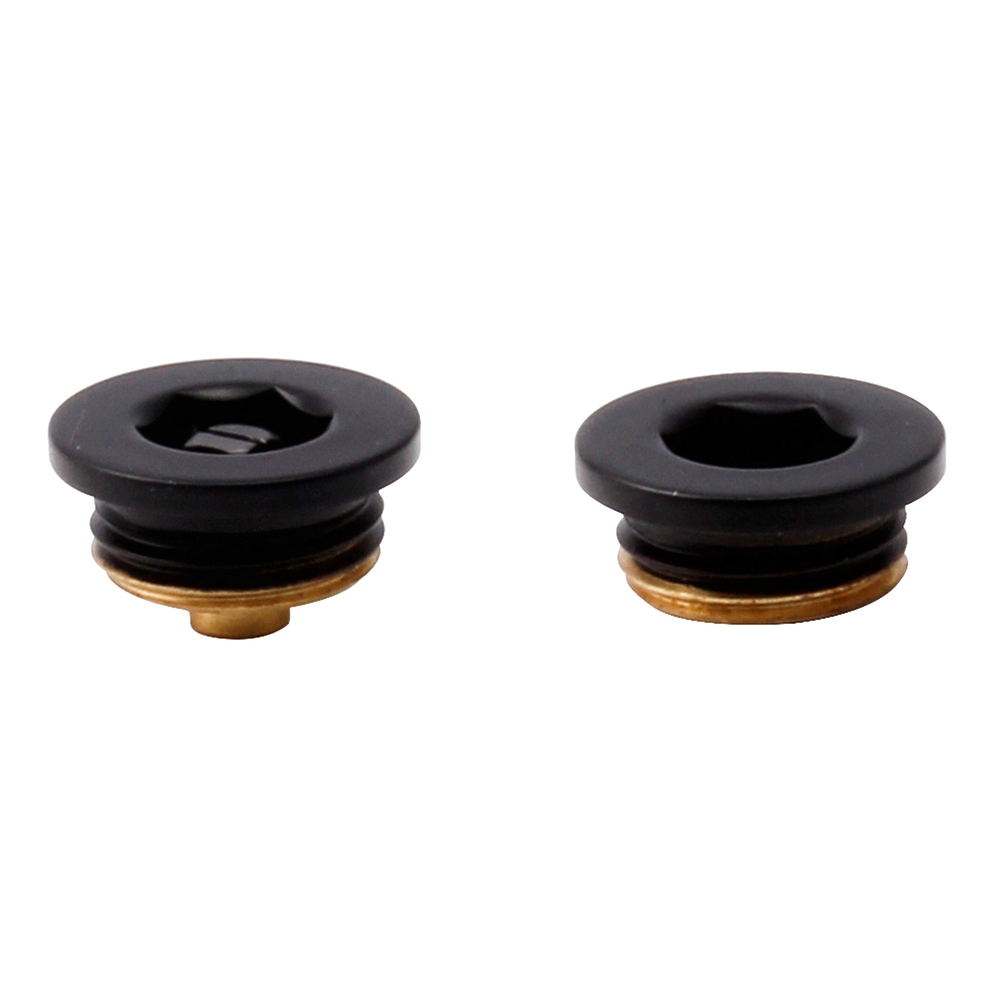 Premium Matt Black Manual Radiator Air Vent & Blanking Plug Set - 1/2" BSP Thread for Efficient DIY Heating