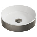 Koko Basin Gunmetal Countertop Bathroom Basin 360