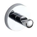 Chrome Pan Robe Hook - Wall Mounted Mid Steel Gloss Finish Modern Design