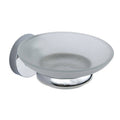 Chrome Plan Soap Dish - Wall Mounted Mild Steel Gloss Finish Modern Design