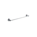 Chrome Astley Single Towel Bar - Wall Mounted Mild Steel Gloss Finish Modern Design