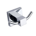 Chrome Robe Hook - Wall Mounted Gloss Finish Modern Design