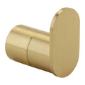 Brushed Brass Robe Hook - Modern Wall Mounted Gloss Finish