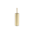 Brushed Brass Wall Mounted Toilet Brush - Modern Design