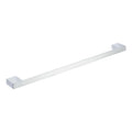 Premium Chrome Towel Bar - Contemporary Bathroom Wall Mounted