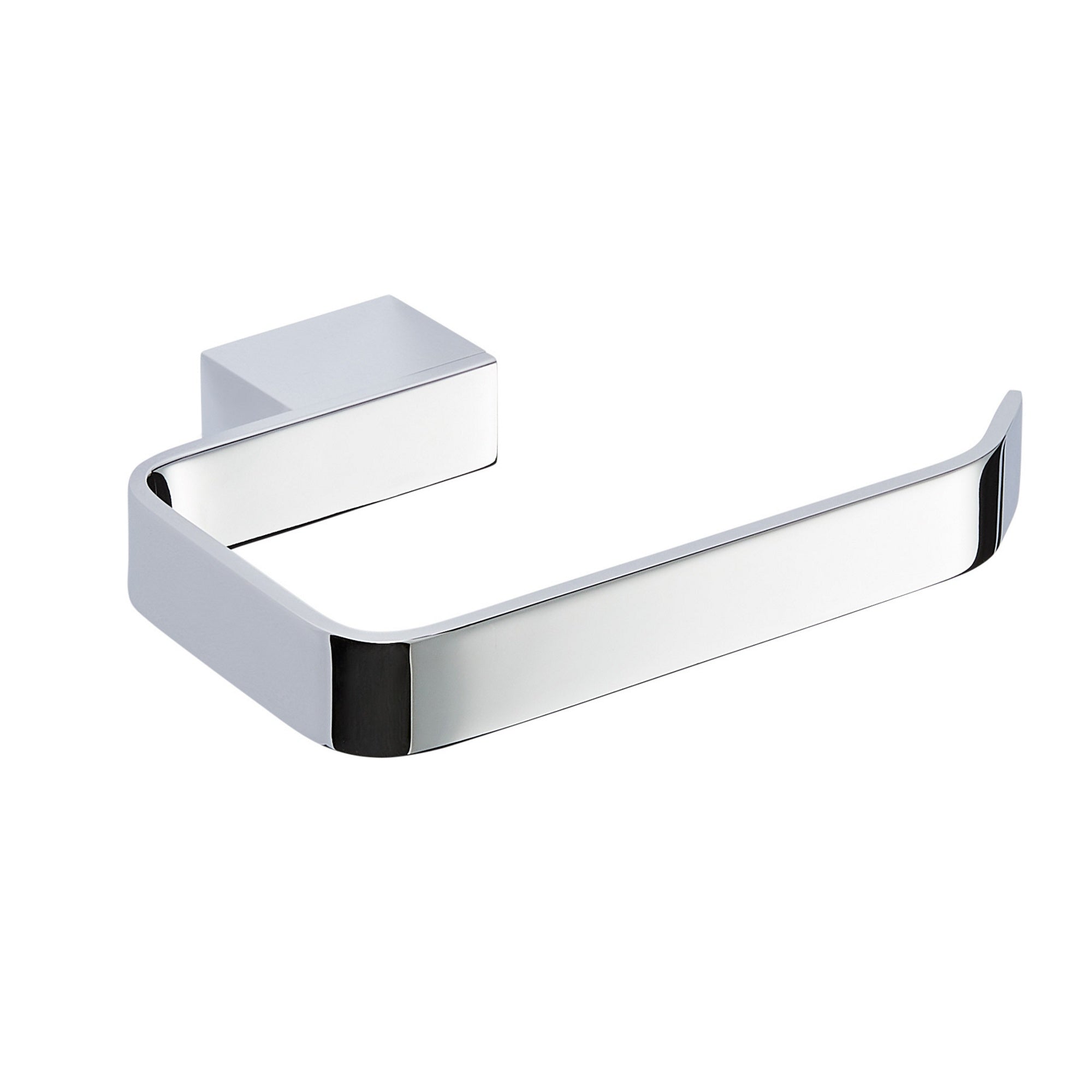 Chrome Wall Mounted Premium Toilet Paper Holder - Modern Bathroom Accessory