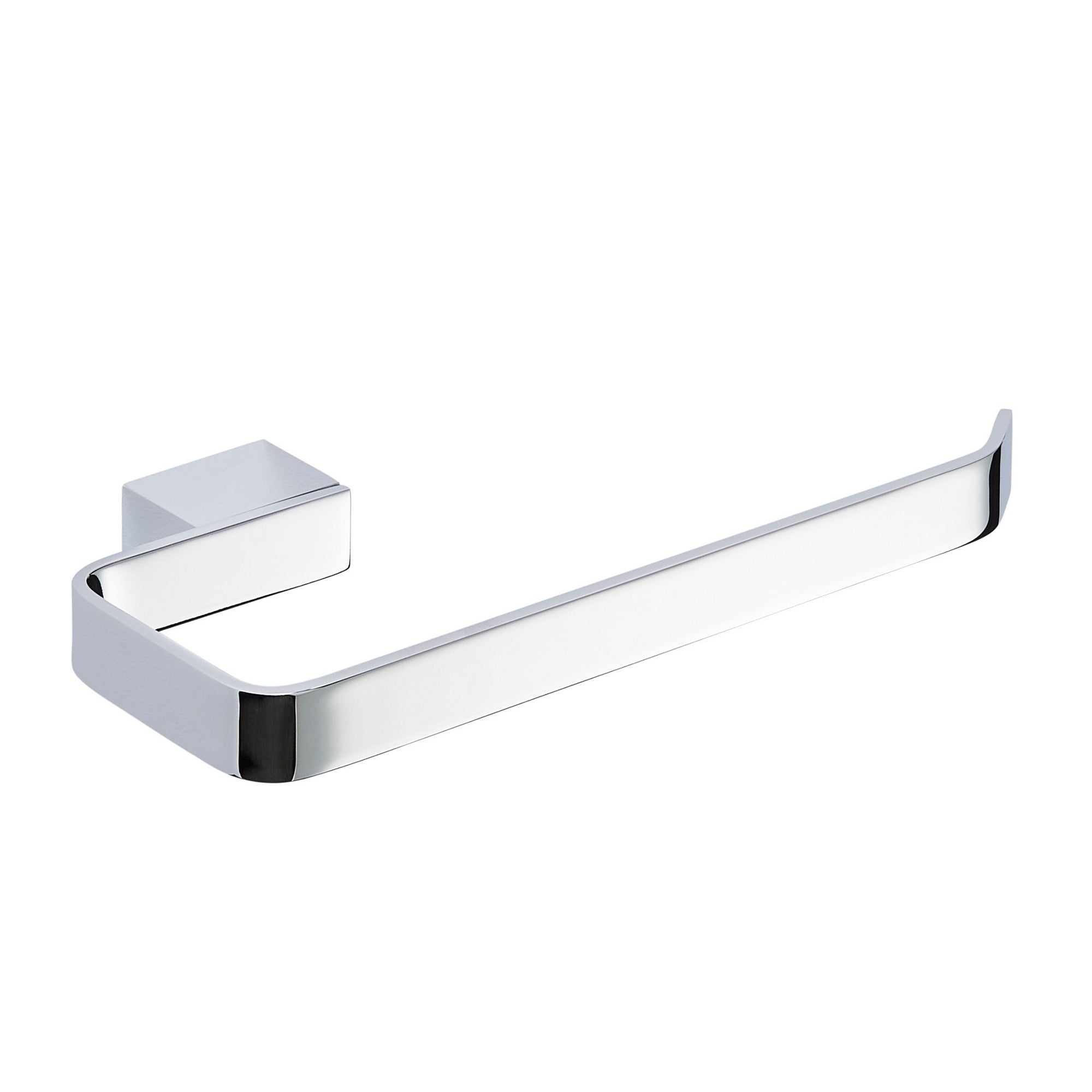 Chrome Wall Mounted Premium Towel Rail - Modern Design