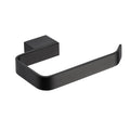 Premium Wall Mounted Matt Black Toilet Paper Holder - Modern Design