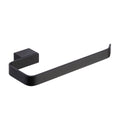 Premium Wall Mounted Matt Black Towel Rail - Modern Design