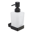 Matt Black Wall Mounted Soap Dispenser - Modern Design