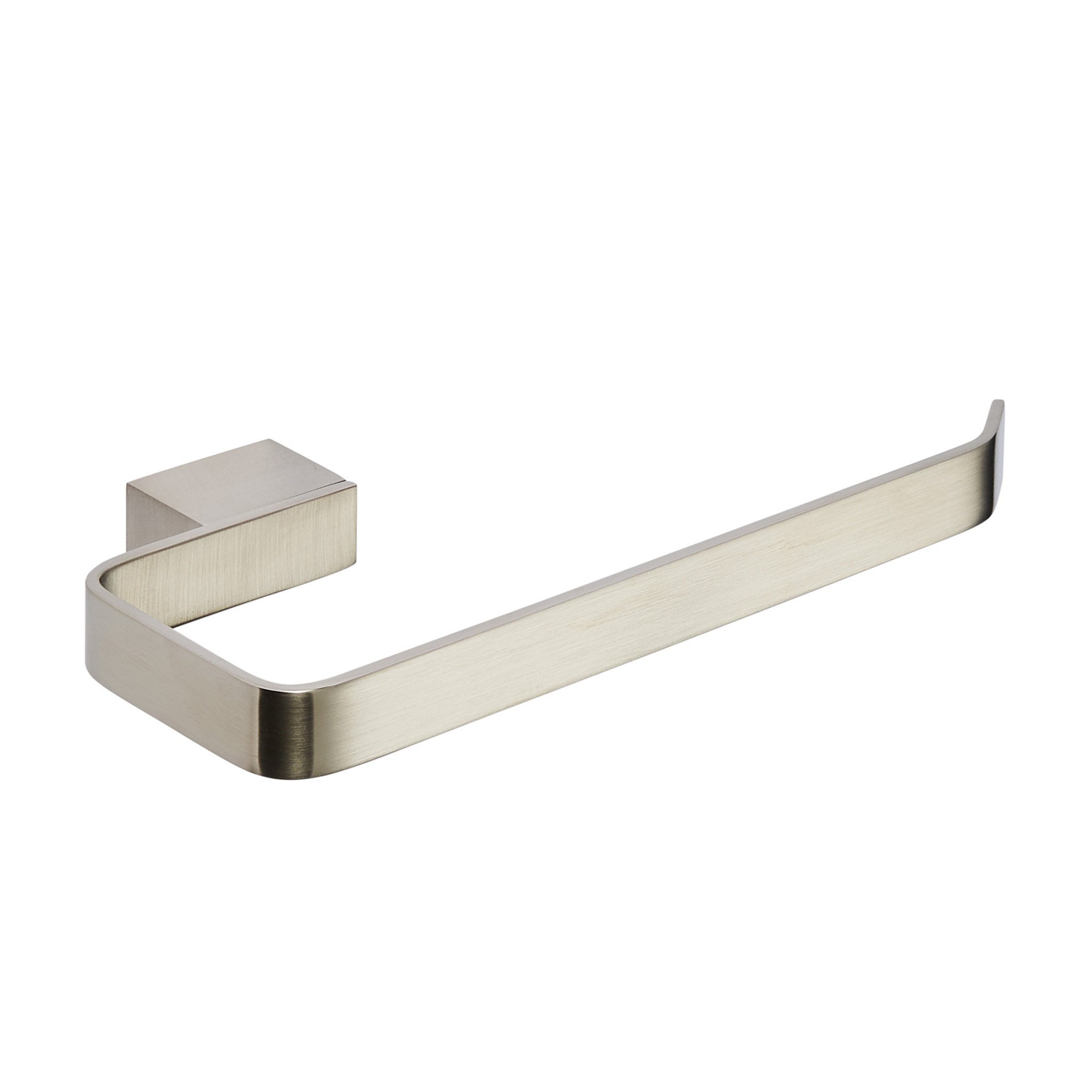 Brushed Nickel towel Rail - Wall Mounted Bathroom Towel Holder