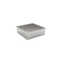 Recessed Shower Niche in Stainless Steel 300mm x 300mm - Solid Stainless Steel Wet Room Storage