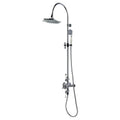 RAK Washington Traditional Exposed Thermostatic Shower Column - Chrome