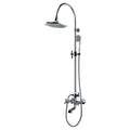 RAK Washington Traditional Exposed Shower Column - Chrome