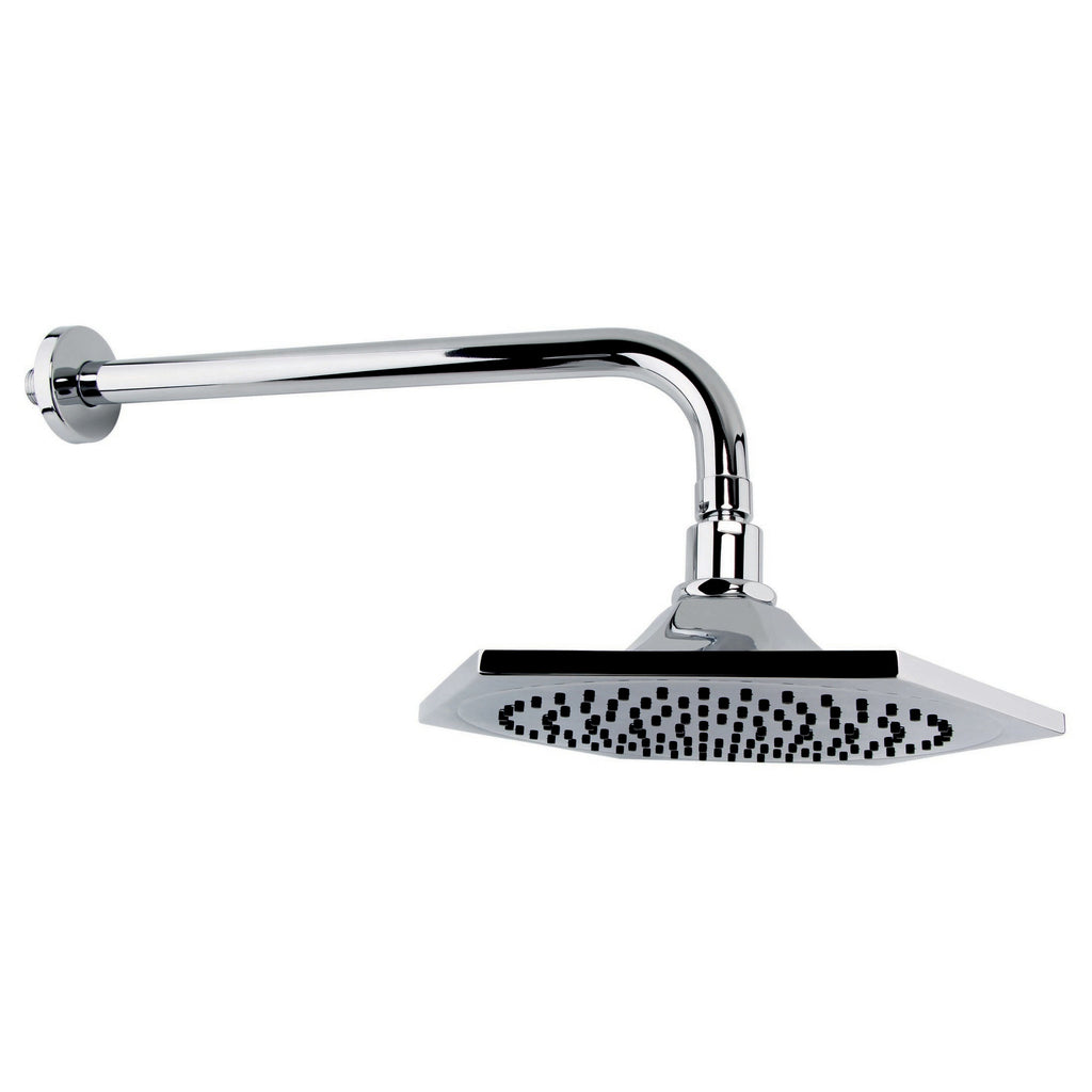 RAK Washington Traditional Fixed Shower Head & Wall Arm - Chrome