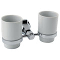 RAK Washington Traditional Double Tumbler - Chrome