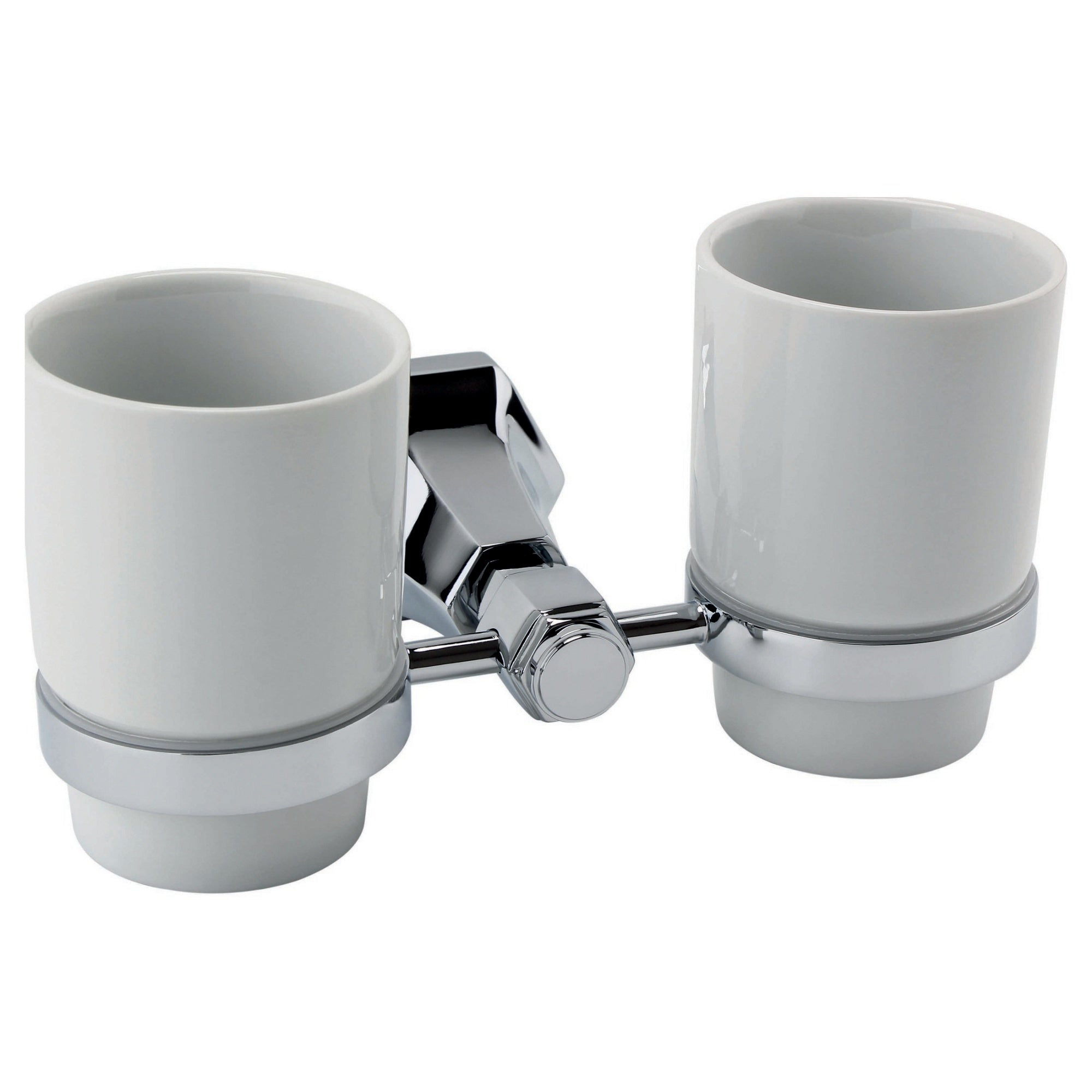 RAK Washington Traditional Double Tumbler - Chrome