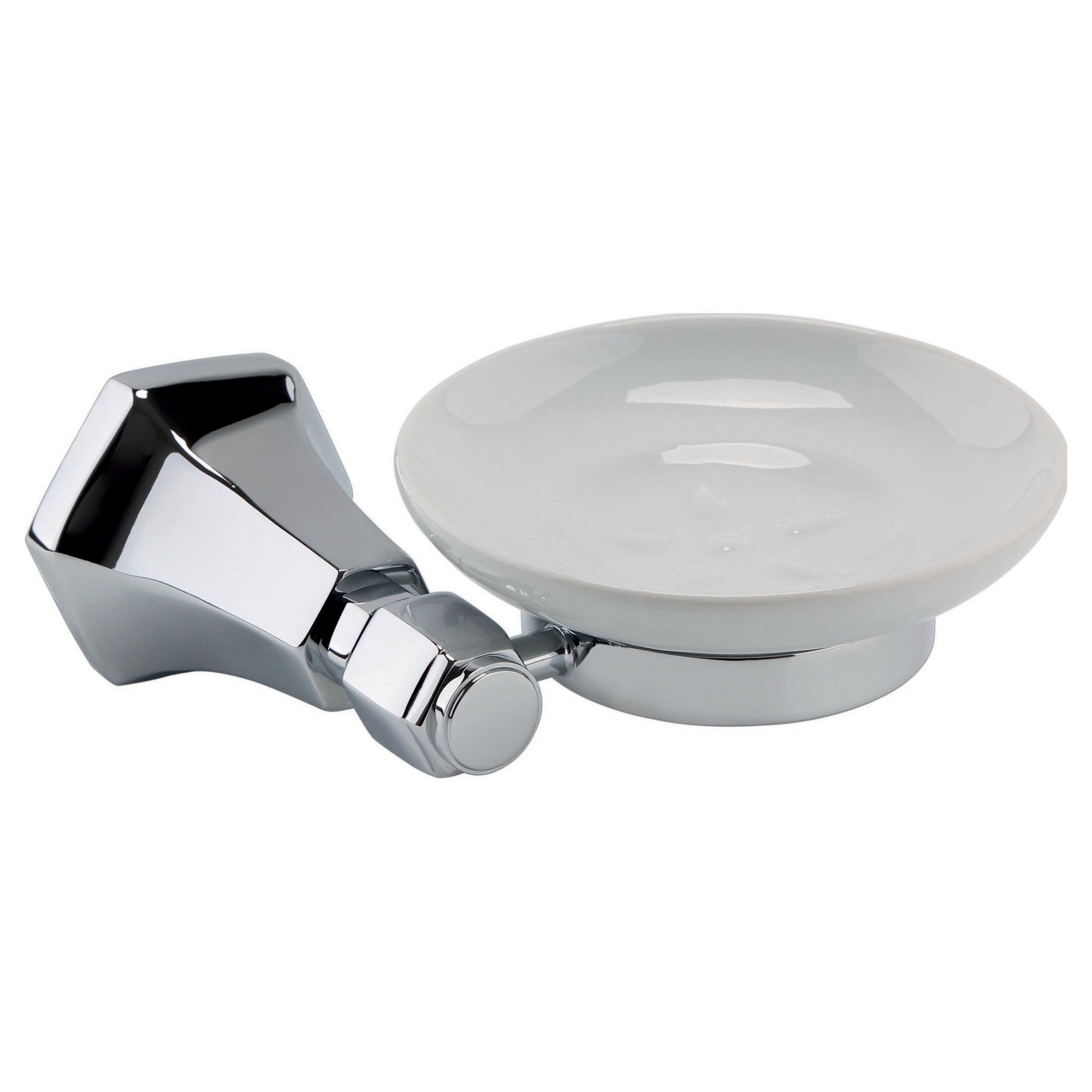 RAK Washington Traditional Soap Basket with Ceramic Soap - Chrome