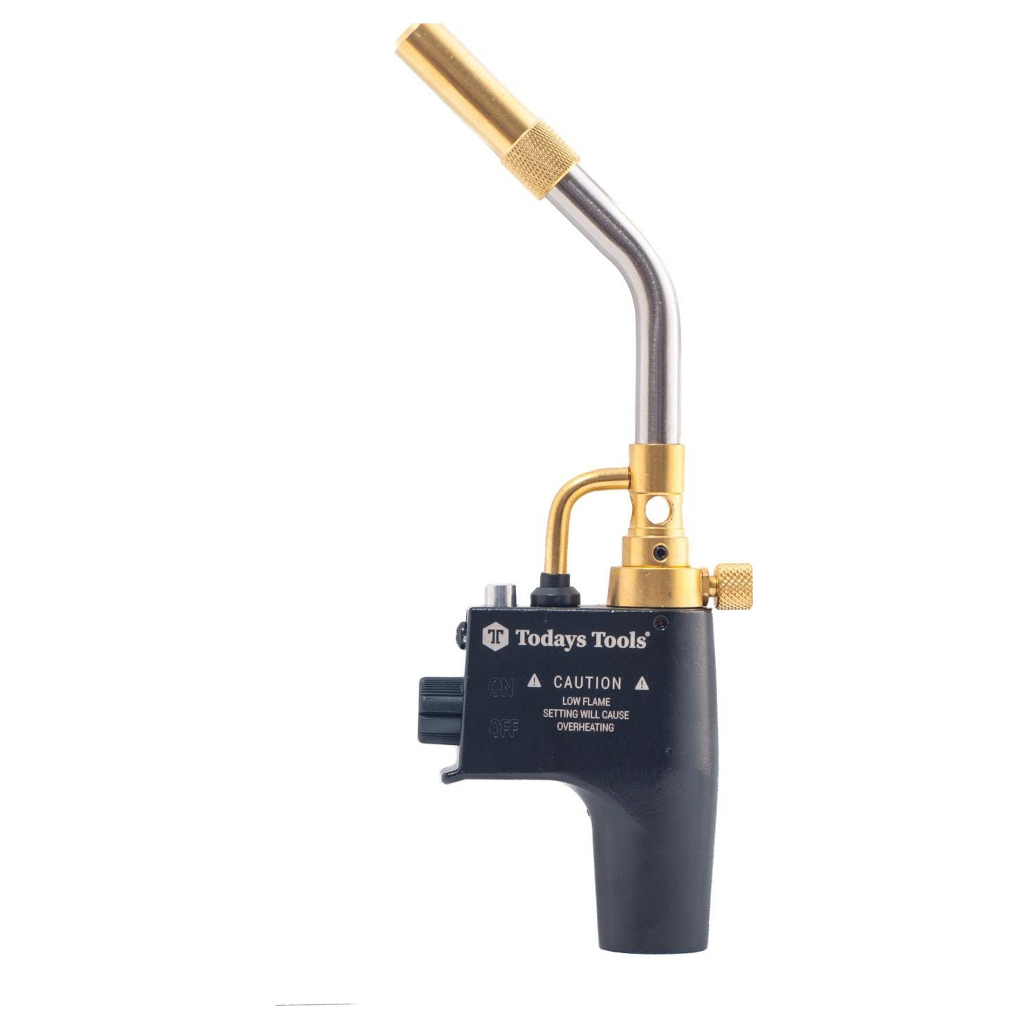 Total Fire Torch Gas Blow Torch Piezo Ignition Brazing Soldering MAP Propane Tool