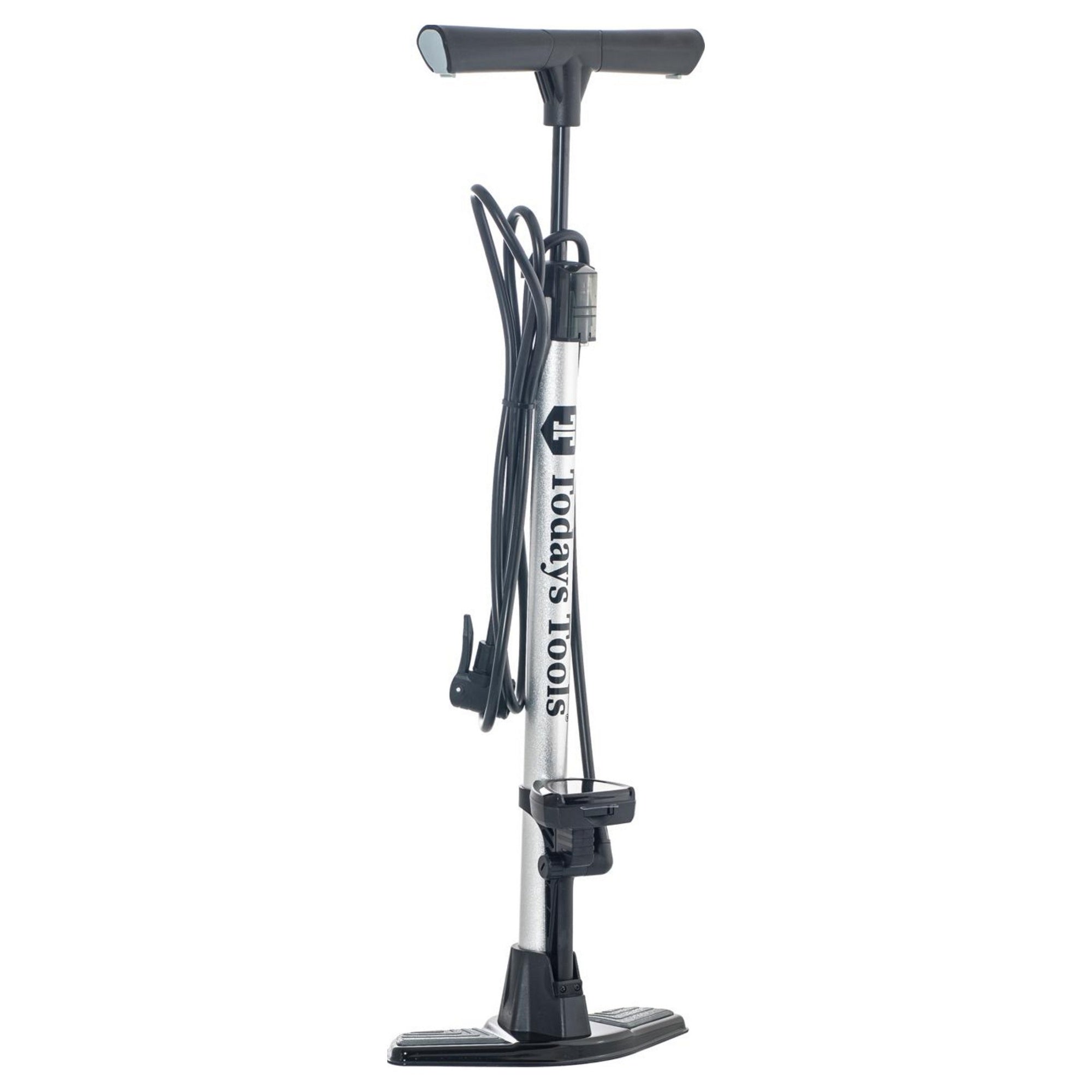 Pressure Vessel Hand Pump Digital Gauge 5 Bar Schrader Valve 2.5m Hose Tool