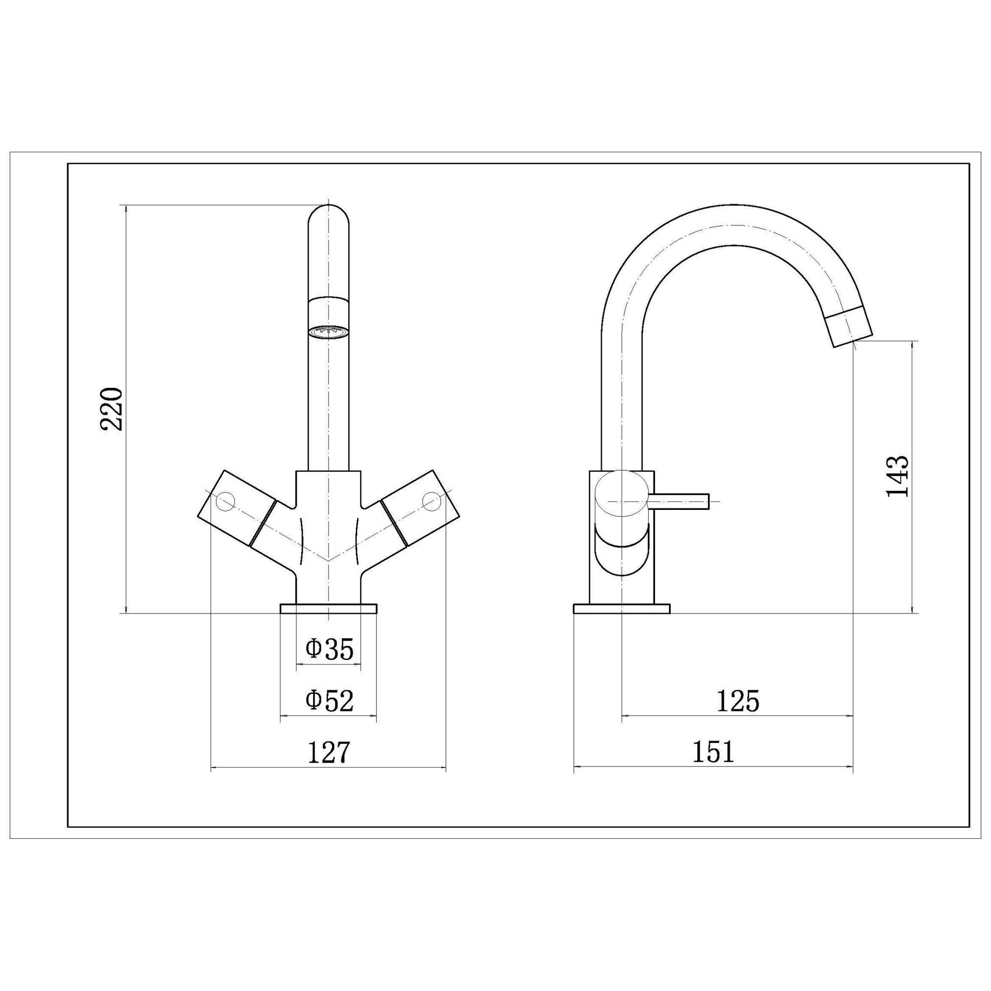 Solis Chrome Mono Basin Mixer Tap With Waste Contemporary Lever 1 Tap Hole